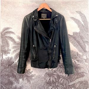 Muubaa leather biker jacket | 8